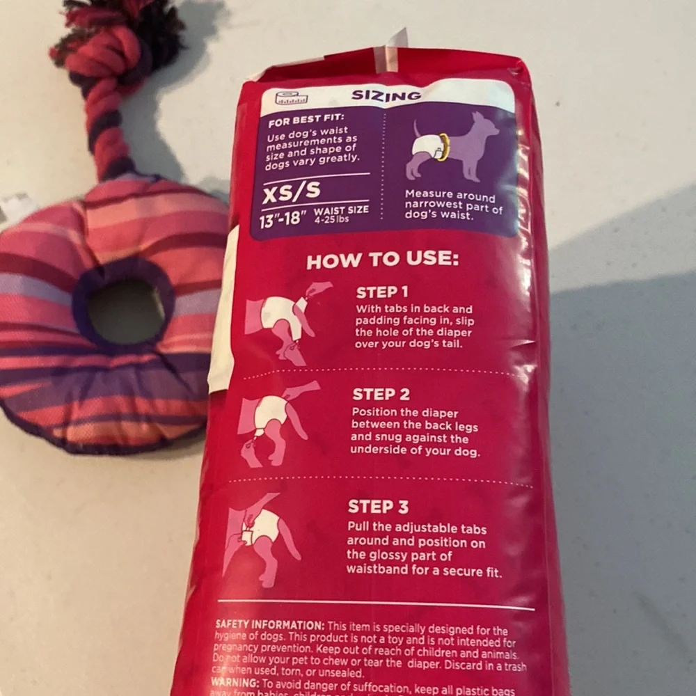 🆕🐶🦴🐾OUT! PetCare disposable doggie diapers🦴🐶🦴🐾